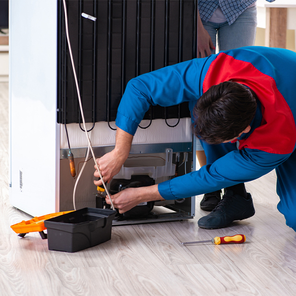 how much do you charge for refrigerator repair services in Nadeau